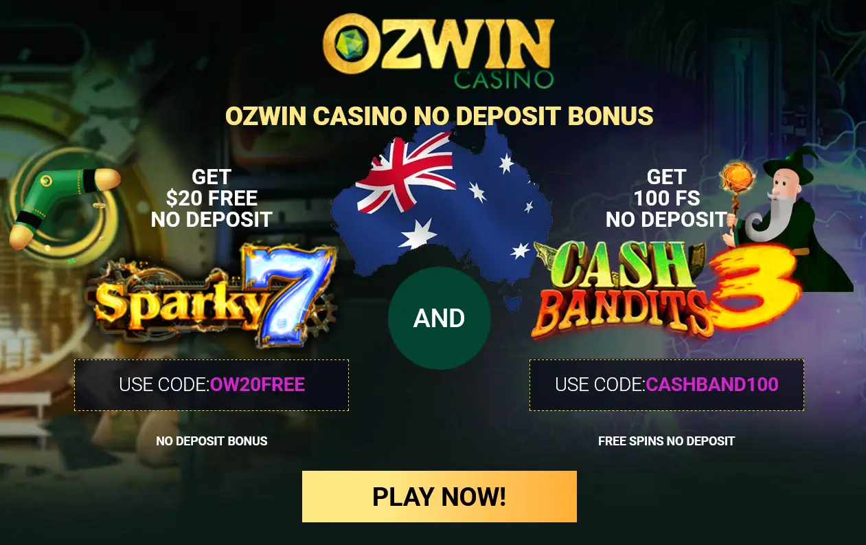 Ozwin Casino No Deposit Bonus