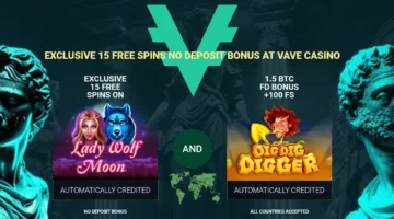 Vave Casino No Deposit Bonus